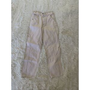J. Galt size S cream cargo painter pants